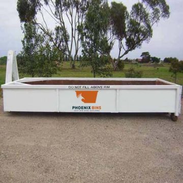6 Cubic metre concrete skip bin hire in Geelong
